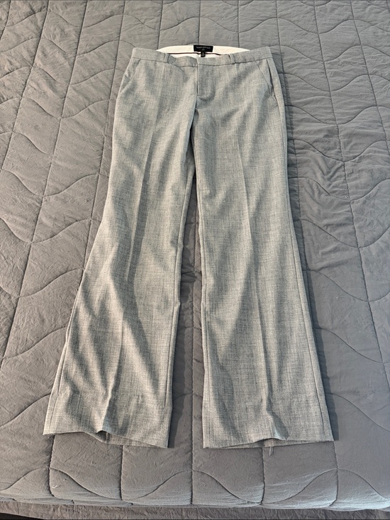 Banana Republic Pants - Banana Republic Light Gray Wide-Leg Trousers
